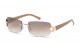 Giselle Metallic Square Sunglasses gsl28153