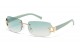 Giselle Metallic Square Sunglasses gsl28153