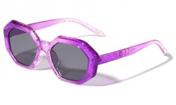 Kids Heart Glitter Sunglasses k870-heart