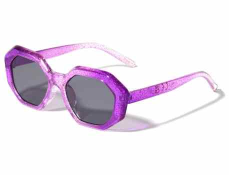 Kids Heart Glitter Sunglasses k870-heart