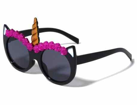 Kids Heart Glitter Sunglasses k870-heart