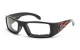 Choppers Foam Padded Clear cp924-clr