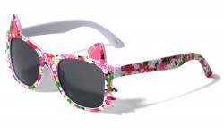 Kids Heart Glitter Sunglasses k870-heart