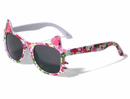 Kids Heart Glitter Sunglasses k870-heart