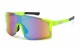 Xloop Sports Shield Sunglasses x3632-bkrnb