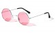 Metallic Rimless Heart Frame M10675-HEART