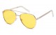 Giselle Semi Rimless Metallic Aviator gsl28200