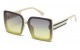 Rhinestone Square Frame Sunglasses rs1977