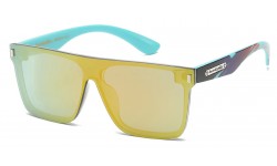 Biohazard Decorated Temple Sunglasses bz66243