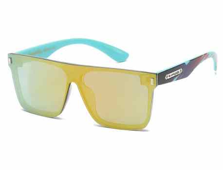 Biohazard Decorated Temple Sunglasses bz66243