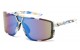 Biohazard Square Wrap Sunglasses bz66254