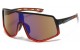 Xloop Sports Shield Sunglasses x3632-bkrnb