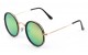 Round Color Mirror Sunglasses m10164-cm