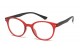 Readers R344-ASST (Mix Strength) Contemporary Design Square Frame Spring Hinge Unisex Reading Glasses