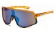 Biohazard Wood Retro Sunglasses bz66206