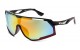 Xloop Sports Shield Sunglasses x3632-bkrnb