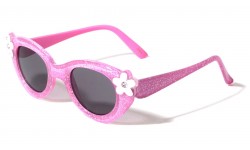 Kids Heart Glitter Sunglasses k870-heart