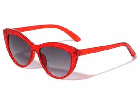 Kids Heart Glitter Sunglasses k870-heart