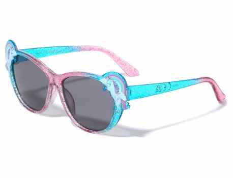 Kids Heart Glitter Sunglasses k870-heart