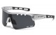 Xloop Sports Shield Sunglasses x3632-bkrnb