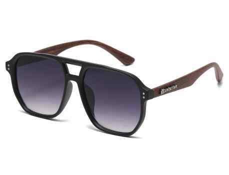 Manhattan Wood Aviator Sunglasses mh87066