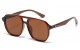 Manhattan Wood Aviator Sunglasses mh87066