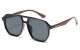 Manhattan Wood Aviator Sunglasses mh87066