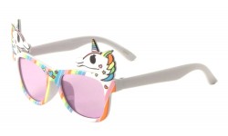 Kids Heart Glitter Sunglasses k870-heart