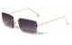 Metal Rimless Fashion Sunglasses m10949