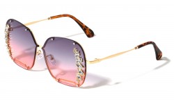 Rhinestone Butterfly Sunglasses rh-7083