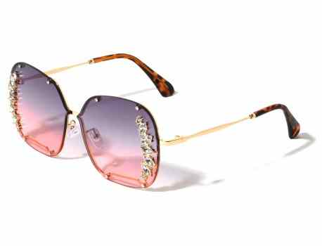 Rhinestone Butterfly Sunglasses rh-7083