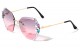 Rimless Rhinestone Diamond Cut Shades rh-7086