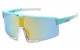 Xloop Semi-Rimless Shield Shades x3629