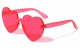 Metallic Rimless Heart Frame M10675-HEART