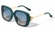 Metallic Square Fashion Sunglasses rh-3271