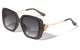 Metallic Square Fashion Sunglasses rh-3271