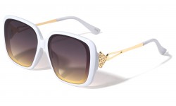 Metallic Square Fashion Sunglasses rh-3271