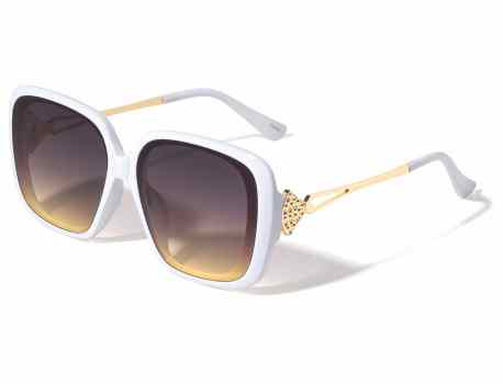 Metallic Square Fashion Sunglasses rh-3271