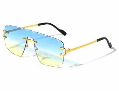 Metal Rimless Fashion Sunglasses m10963