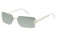 Giselle Metallic Elegant Rimless Shades gsl28278