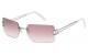 Giselle Metallic Elegant Rimless Shades gsl28278