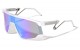 Color Mirror Lens  Shield Shades bp2073-cm