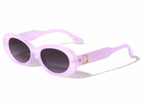 Retro Fashion Oval Sunglasses d-7002