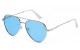 Rhinestone Metallic Aviator Sunglasses rs2081