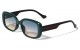 Duo-Tone Color Line Temple Fashion Sunglasses p1036