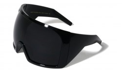 XL Futuristic One Piece Shield Lens Sunglasses p1042