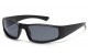 Classic Rectangle Wrap Sunglasses 712152