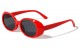 Fashion Retro Oval  Sunglasses p1050