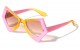 Triangular Sides Duo-Tone Sunglasses p0138