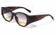 Thick Temple Crystal Color Sunglasses p1063